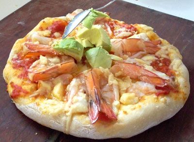 pizza masa gorda