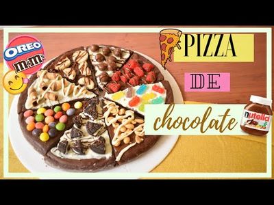 pizza chocolate