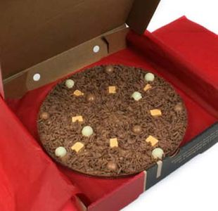 pizza chocolate