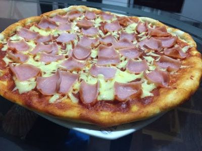 pizza masa gorda